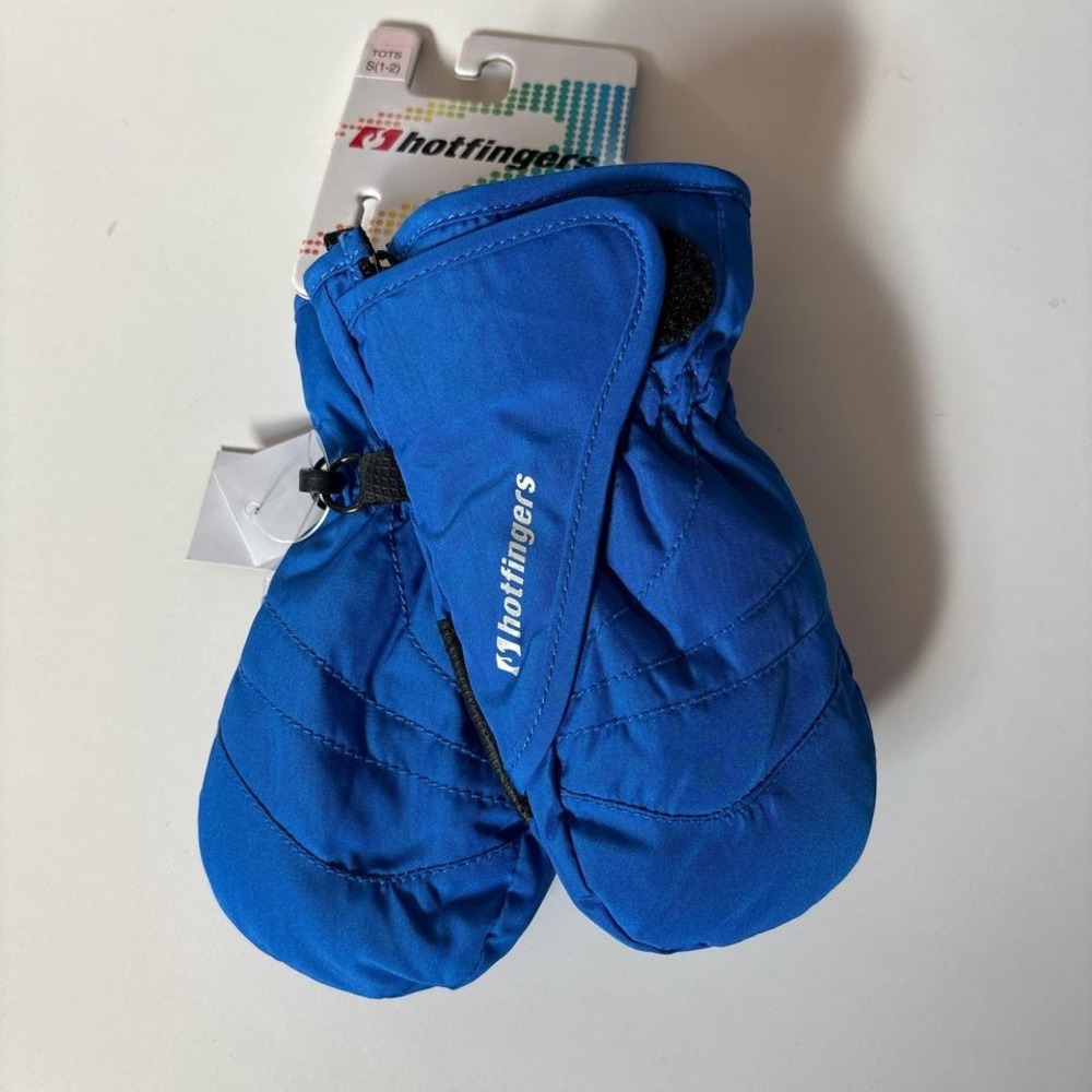 Hotfingers Kids Blue Mittens Snow Ski Winter Warm Thinsulate Size S 1-2 Tots